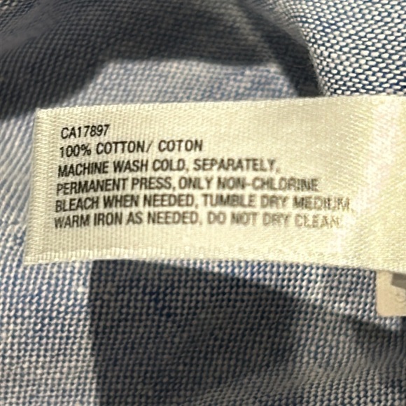 Gap Classic 100% Cotton Khakis Straight Fit Men’s Pants Size 34 x 32 - Picture 9 of 13